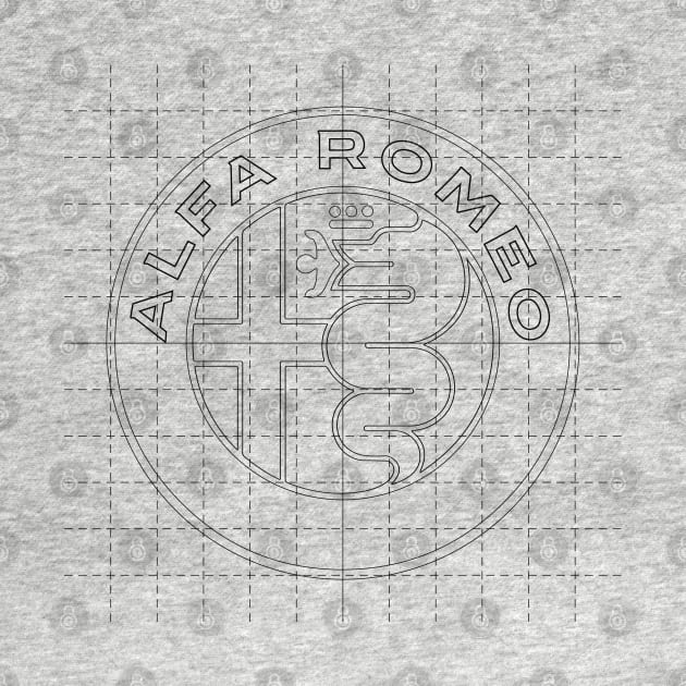 Alfa Romeo Roundel Logo Design by fmDisegno